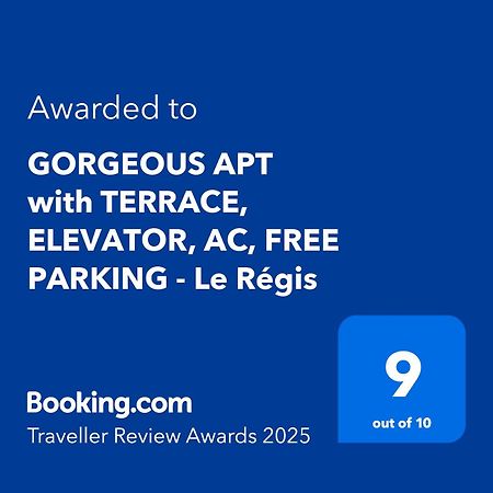 Gorgeous Apt With Terrace, Elevator, Ac, Free Parking - Le Regis Кань-сюр-Мер Экстерьер фото
