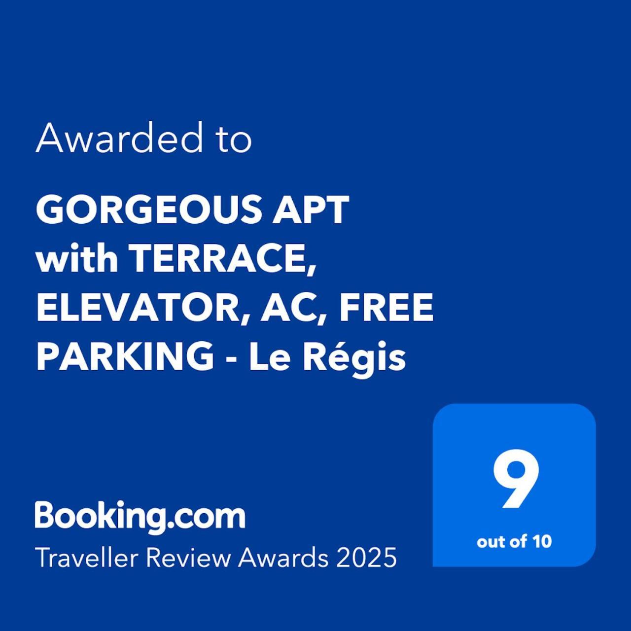 Gorgeous Apt With Terrace, Elevator, Ac, Free Parking - Le Regis Кань-сюр-Мер Экстерьер фото