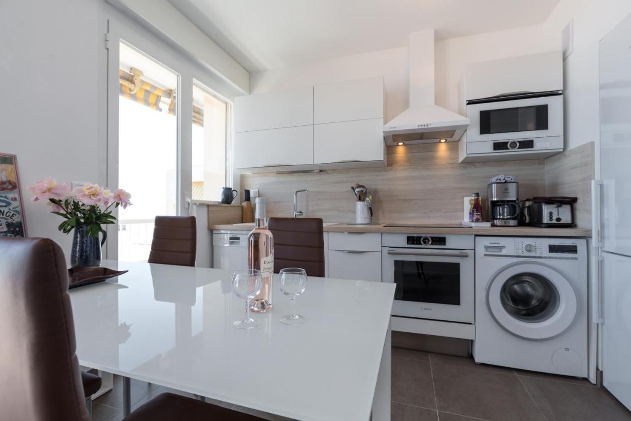 Gorgeous Apt With Terrace, Elevator, Ac, Free Parking - Le Regis Кань-сюр-Мер Экстерьер фото
