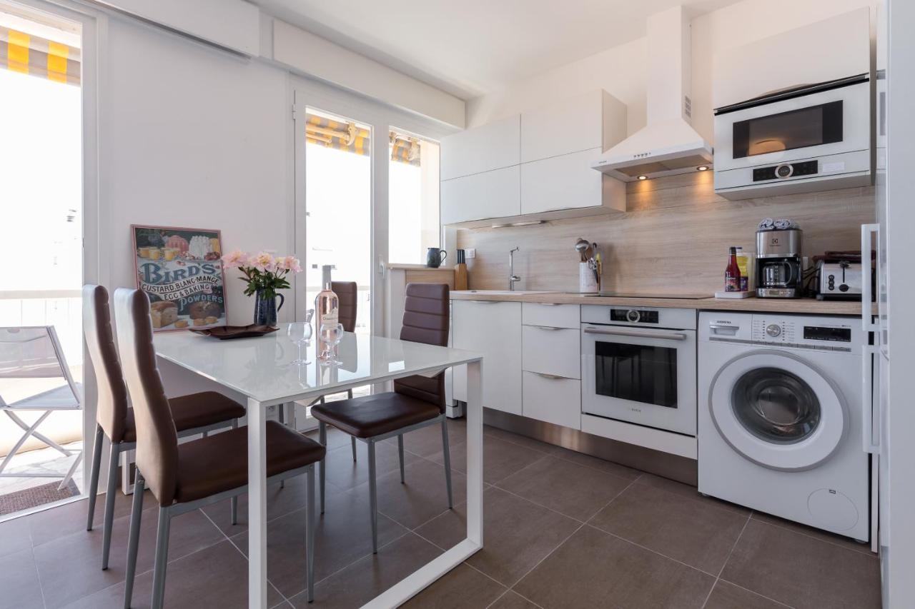 Gorgeous Apt With Terrace, Elevator, Ac, Free Parking - Le Regis Кань-сюр-Мер Экстерьер фото