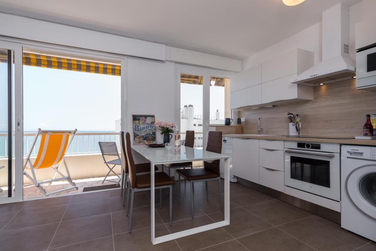 Gorgeous Apt With Terrace, Elevator, Ac, Free Parking - Le Regis Кань-сюр-Мер Экстерьер фото